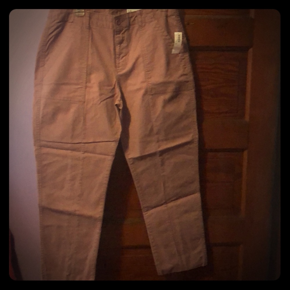Old Navy fringed legged pants.